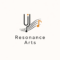 resonance arts logo design
