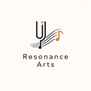 resonance arts logo design